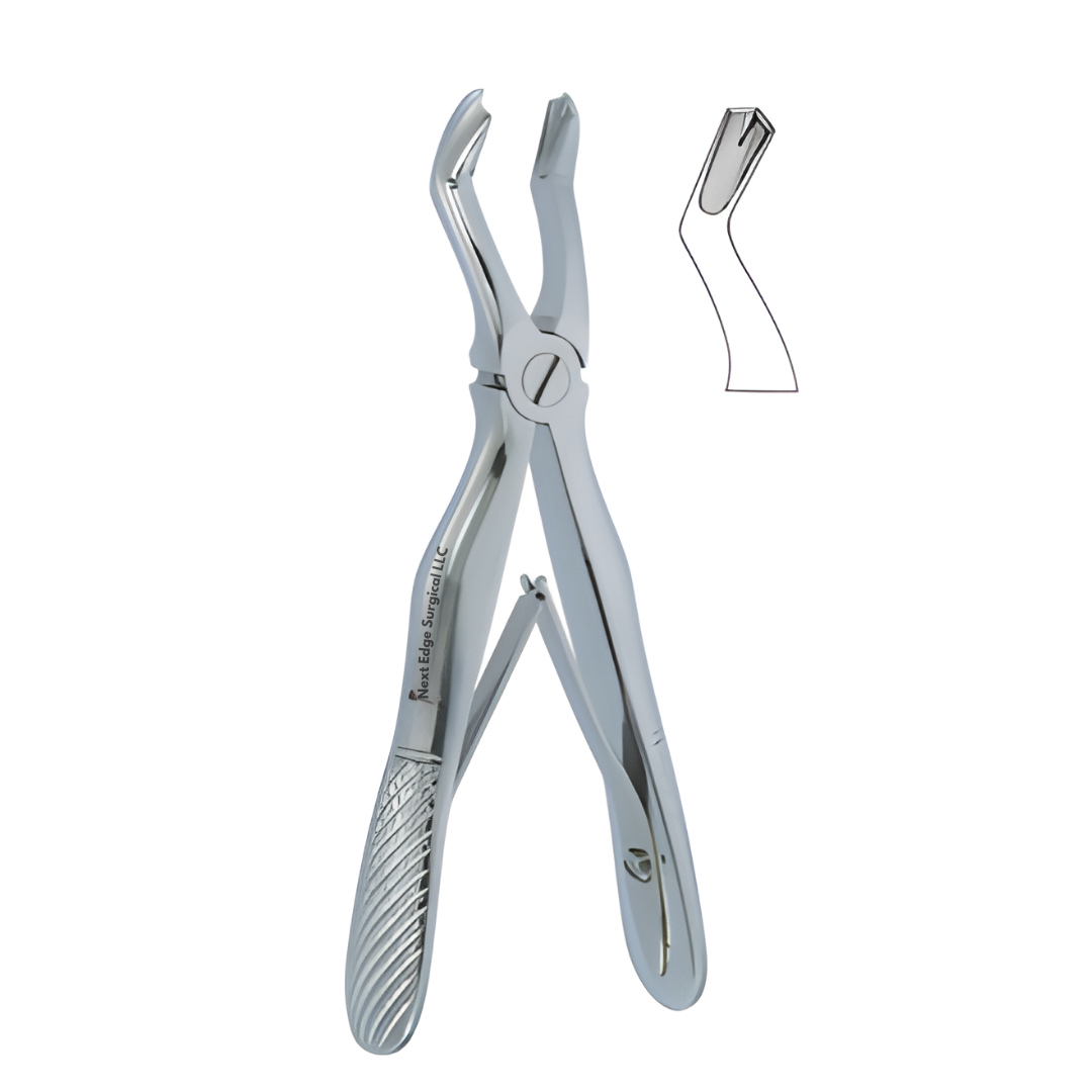 Article-NES-174 Dental Extracting Forceps - Article NES-174 — English Pattern Klein Pedodontic, Upper Molars Universal (Fig 3) - Image 1